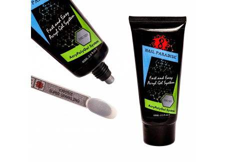 Super Sparkling AcryPolyGel with fine glitter 390501 60ml Super Sparkling AcryPolyGel with fine glitter 390501 60ml
