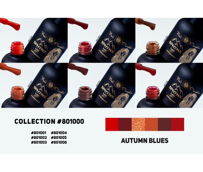 Gel Polish Collection - Autumn Blues 60ml