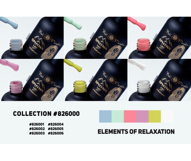 Gel Polish Collection - Elements of Relaxation 60ml