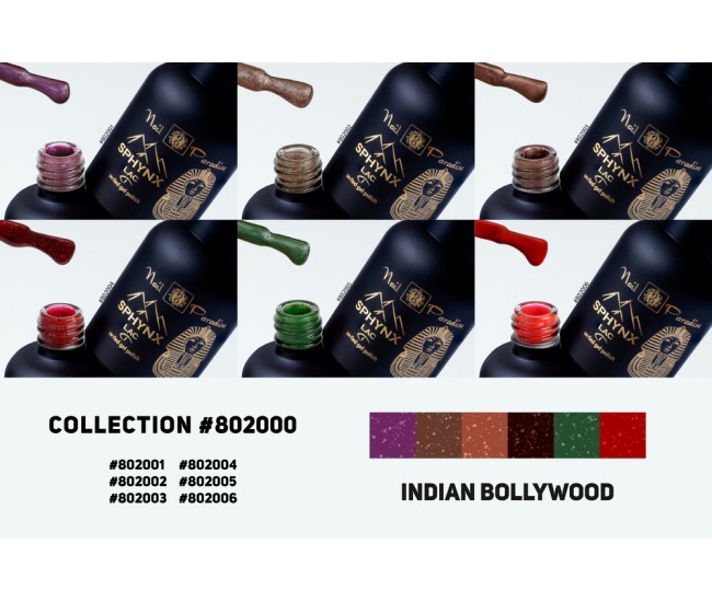 Gel Polish Collection - Indian Bollywood 60ml