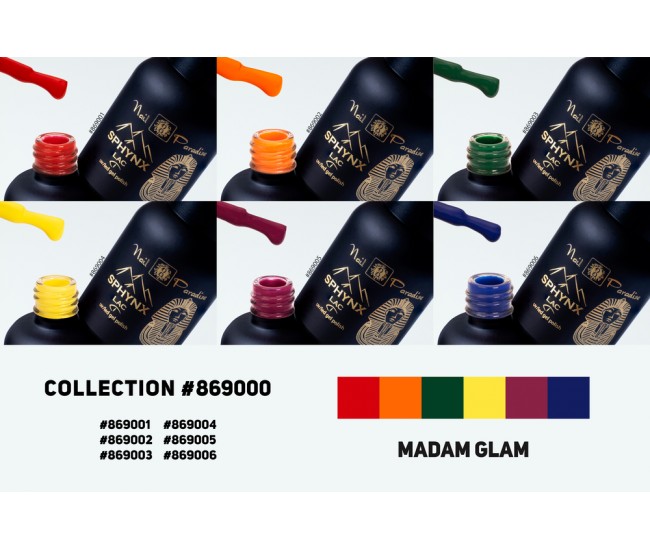 Gel Polish Collection - Madam Glam 60ml