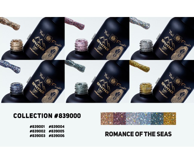 Gel Polish Collection - Romance of the Seas 60ml