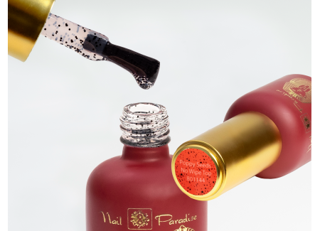 Top Coat - Poppy Seeds no wipe 10ml Top Coat - Poppy Seeds no wipe 10ml