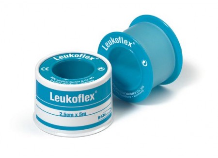 Leukoflex® 2.5cm x 5m Tape per Roll Leukoflex® 2.5cm x 5m Tape per Roll