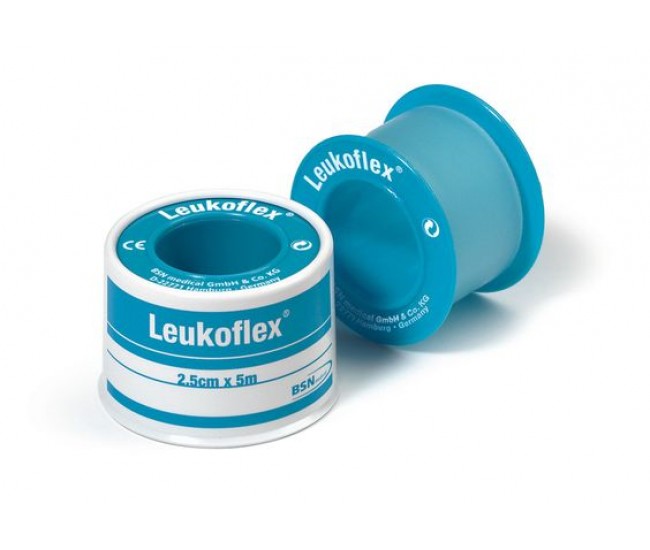 Leukoflex® 2.5cm x 5m Tape per Roll