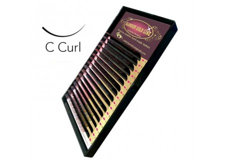 2tone C-curl 0,10/12mm Purple & Green 2tone C-curl 0,10/12mm Purple & Green