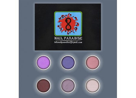 Acrylic Color Powder Collection - Romantic 36g Acrylic Color Powder Collection - Romantic 36g
