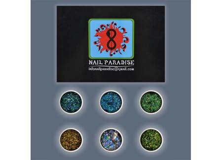 Glitter Collection - Coastal Breeze Glitter Collection - Coastal Breeze