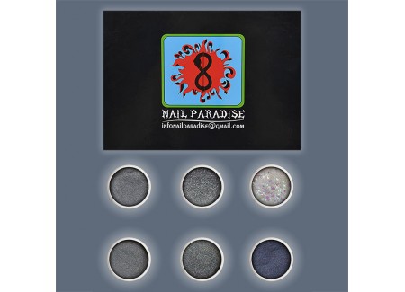 Glitter Collection - Silver Rain Glitter Collection - Silver Rain