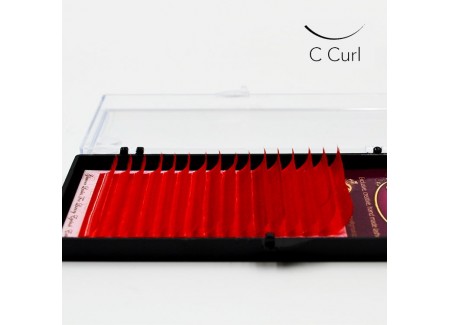 C-curl 0,07/9-16mm Mix Red C-curl 0,07/9-16mm Mix Red