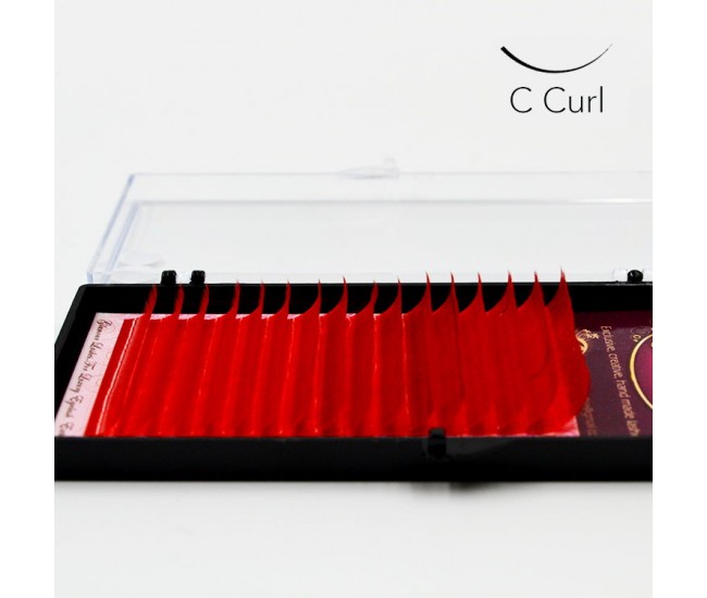 C-curl 0,07/9-16mm Mix Red