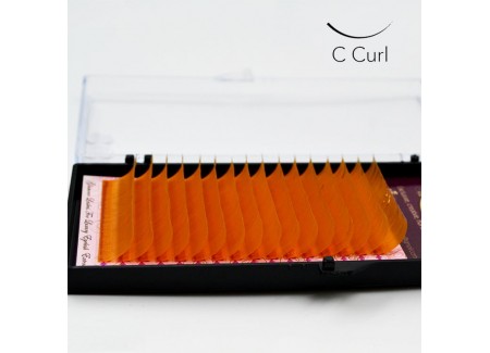 C-curl 0,15/14mm Light Brown C-curl 0,15/14mm Light Brown