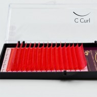 C-curl 0,15/14mm Light Red C-curl 0,15/14mm Light Red