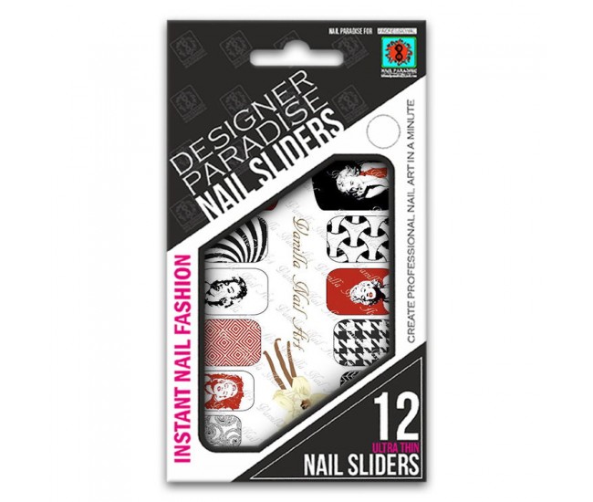Nail Sliders 620014 - 12pcs. - Nail & Eyelash Paradise