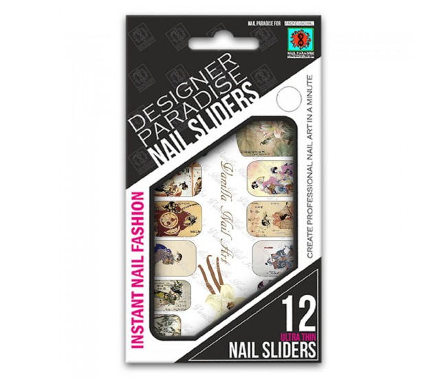 Nail Sliders 620017 - 12pcs. - Nail & Eyelash Paradise