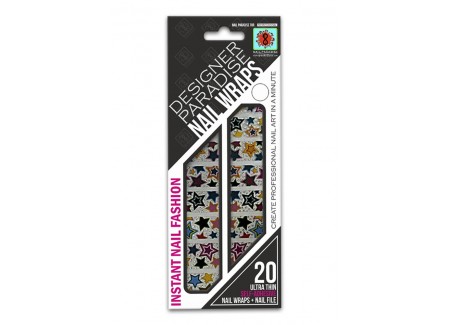 Nail Wraps 610012 - 20pcs Nail Wraps 610012 - 20pcs