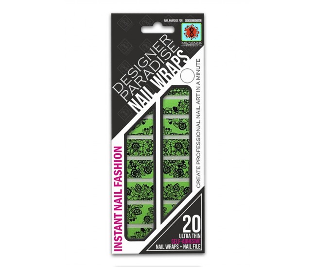 Nail Wraps 610018 - 20pcs. - Nail & Eyelash Paradise