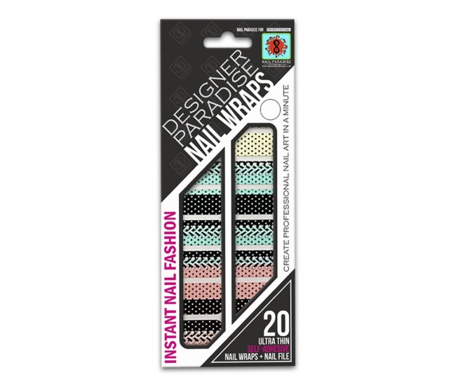 Nail Wraps 610021 - 20pcs. - Nail & Eyelash Paradise