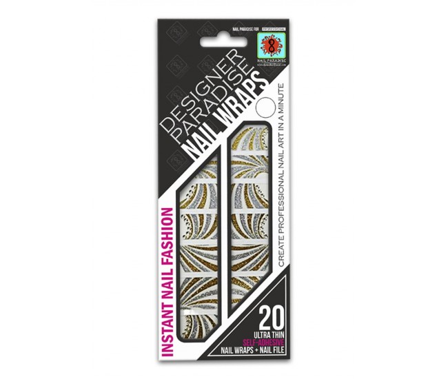 Nail Wraps 610028 - 20pcs. - Nail & Eyelash Paradise