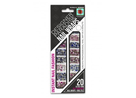 Nail Wraps 610040 - 20pcs Nail Wraps 610040 - 20pcs