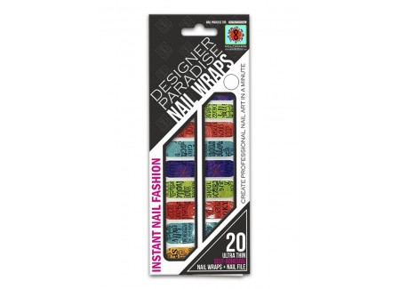 Nail Wraps 610047 - 20pcs Nail Wraps 610047 - 20pcs