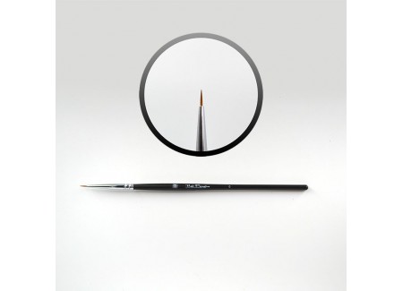 Wooden Nail Art 0 Brush