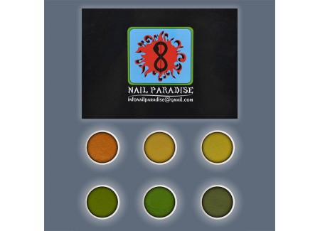 Acrylic Color Powder Collection - Fresh Summer 36g Acrylic Color Powder Collection - Fresh Summer 36g