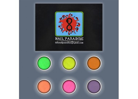 Acrylic Color Powder Collection - Candy Rain 36g Acrylic Color Powder Collection - Candy Rain 36g
